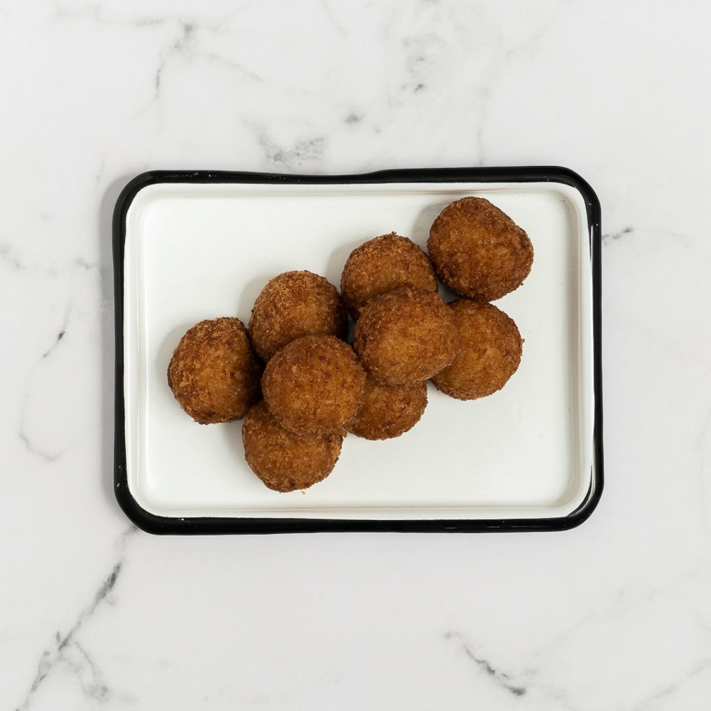 Croquetes d'arròs i carbassa